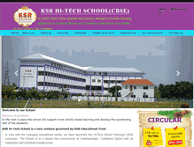 Tablet Screenshot of ksrhitechschool.com